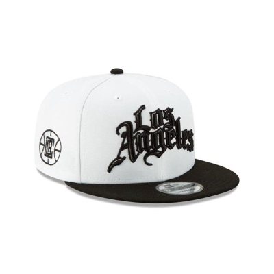 Los Angeles Clippers Gorra | New Era 2019 NBA Authentics City Series 9fifty Snapback Cap Mexico - Blancos